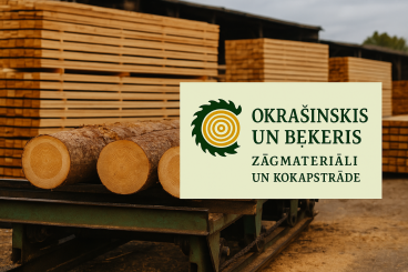 OKRAŠINSKIS UN BEĶERIS SIA, kokapstrādes cehs Cēsīs